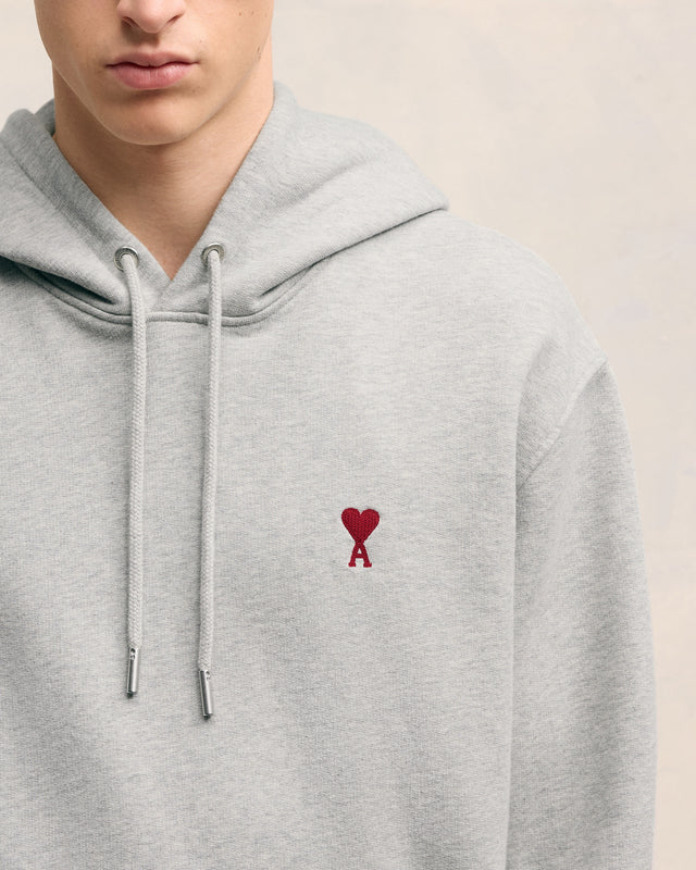 Heart Logo Hoodie Heather